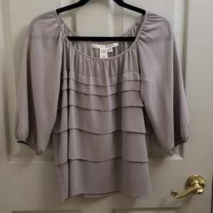 Max Studio sheer blouse